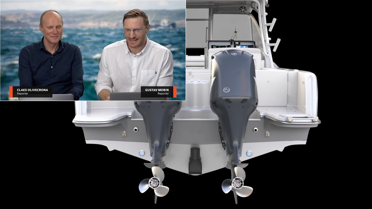 Sleipner SX thruster: Swedish studio discussion.  External bow and stern solutions for boat owners.