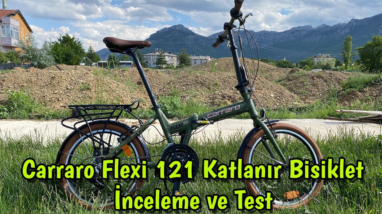 Carraro Flexi 121 Katlanır Bisiklet Kurulumu - İnceleme -Test