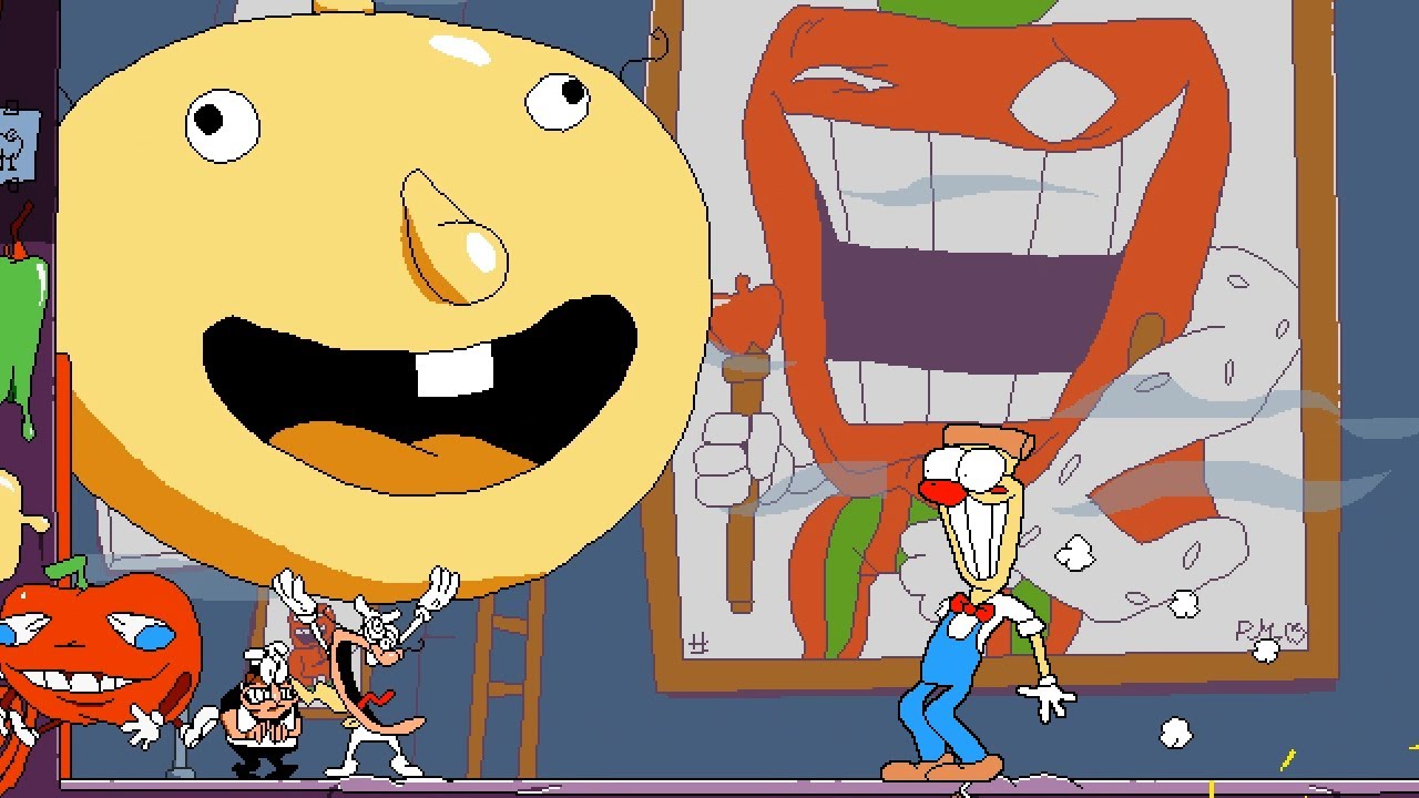 I performed Noise's Super Taunts on Bosses and this happened... [Pizza Tower Gameplay]