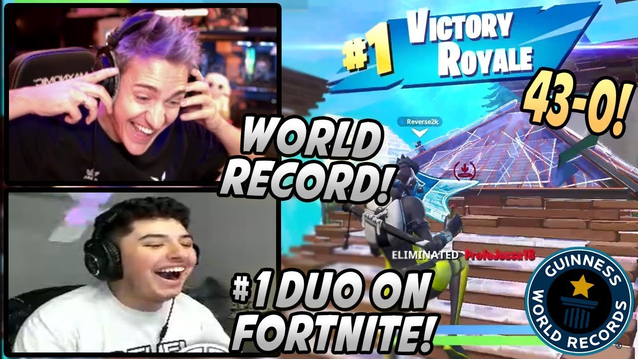 Ninja FREAKS OUT After Breaking The WORLD RECORD For 