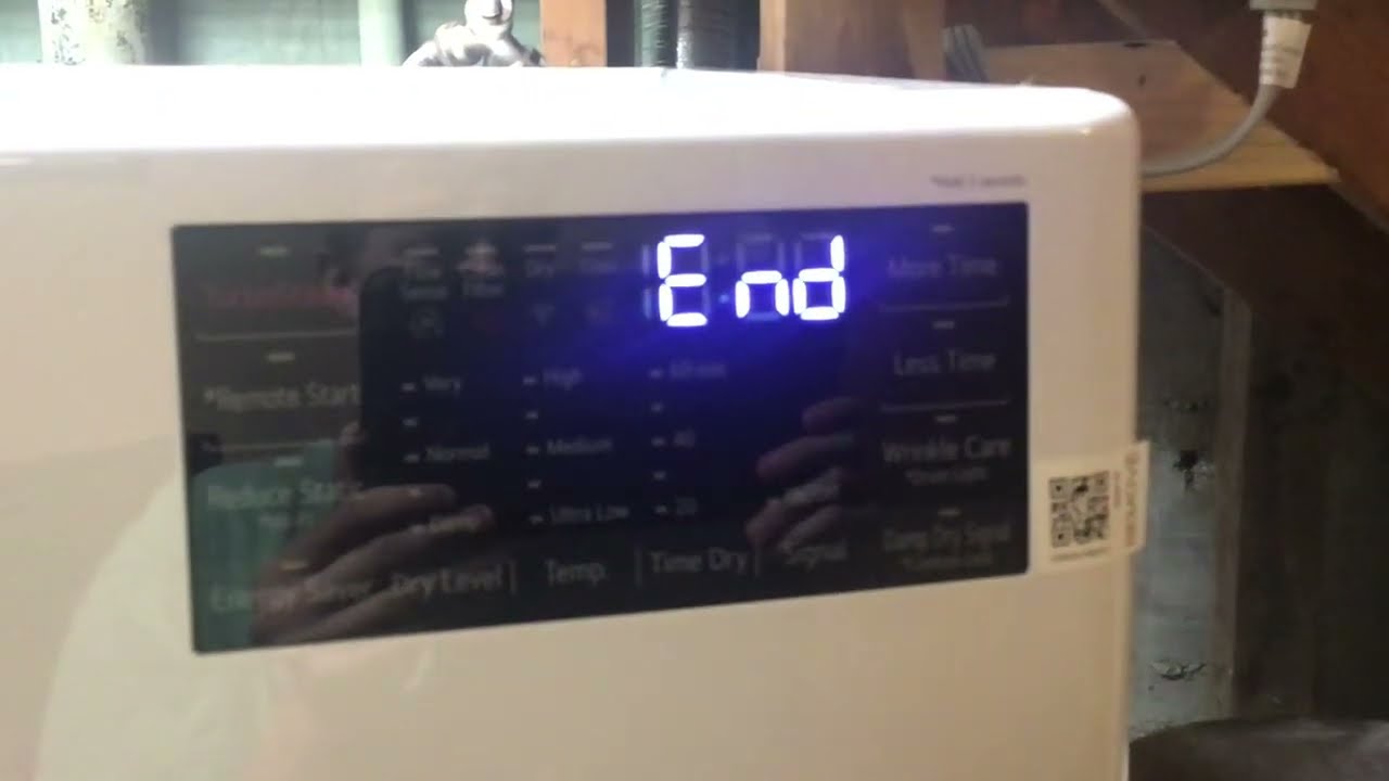 The little song my LG Electronics Smart Wi-Fi enabled dryer makes when it’s finished with the cycle.