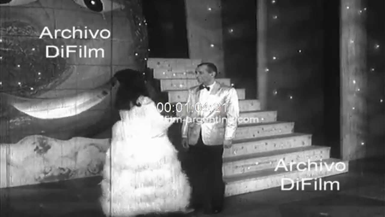 Nelida Roca - Adolfo Stray en la Revista Porteña de Buenos Aires 1967