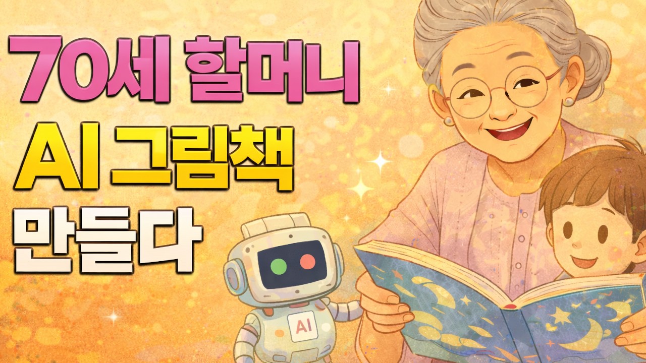 AI로 그림책 만들기 | 70세 할머니도 해봤습니다