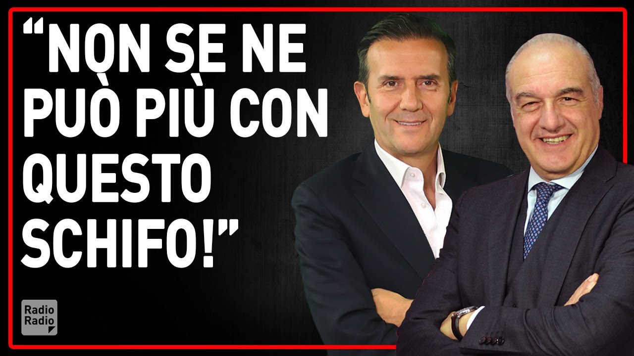LA PORCHERIA DEL SISTEMA CLIENTELARE DELLA POLITICA ITALIANA ► Enrico Michetti furioso in diretta