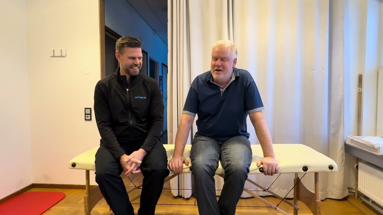 Christer som haft ångest, oro etc i många år efter första OptimumMind-behandlingen!