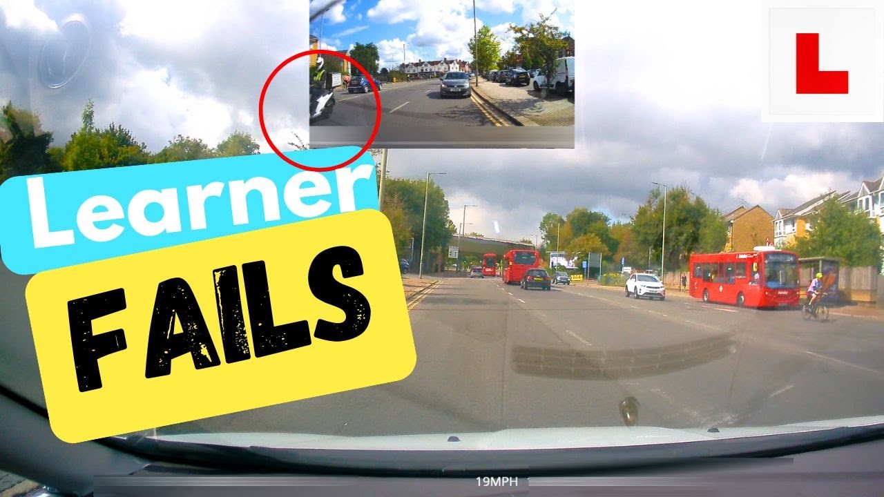 Learner FAILS Mock Test Barnet Test Centre