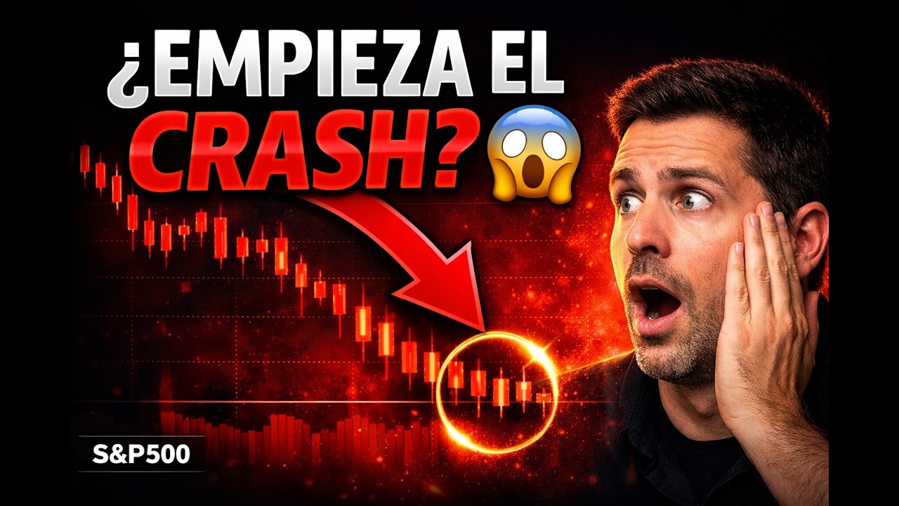 📉 S&P500 en m&iacute;nimos de 2026: &iquest;Empieza un CRASH burs&aacute;til? 📉