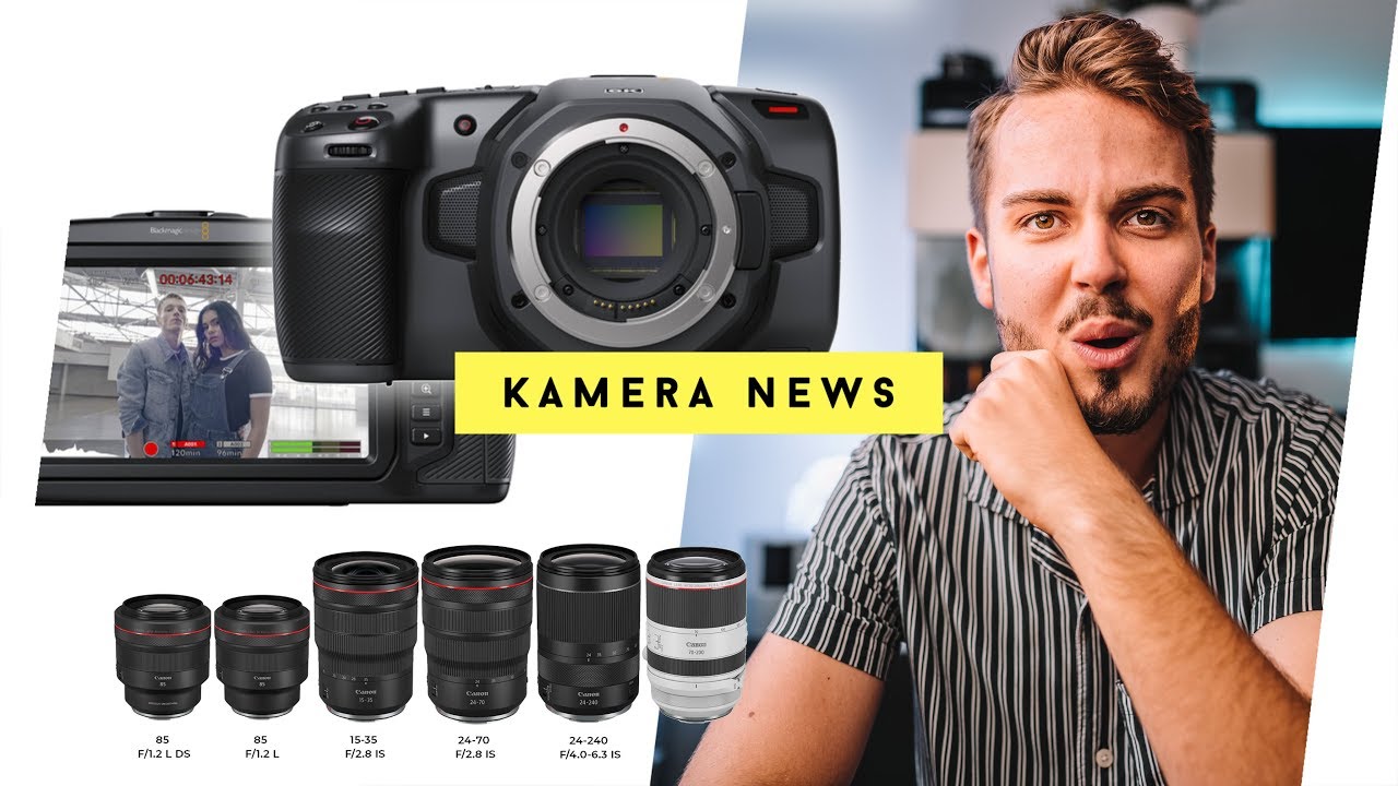 Blackmagic gegen alle? Pocket Cinema Camera 6k + Smartphone Mittelformat Kamera, RED Komodo