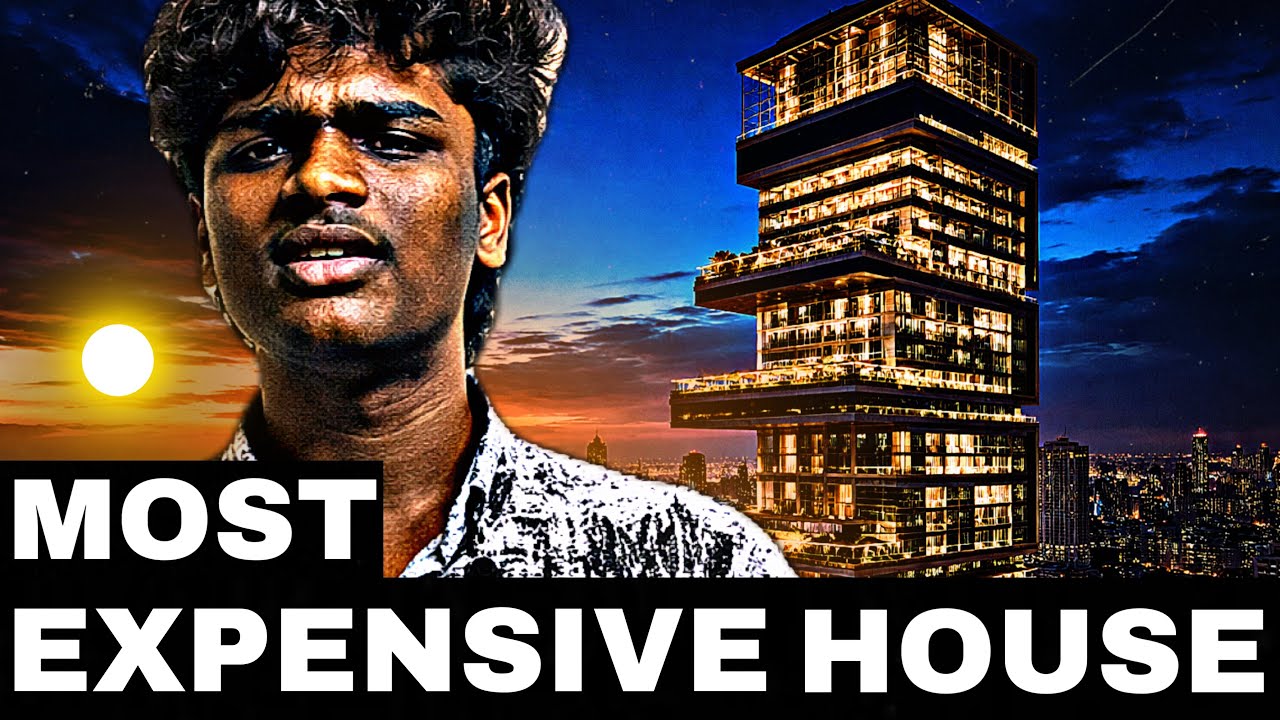 $1 BILLION DOLLARS 💸 House ANTILIA | Costliest House in India | Vignesview |