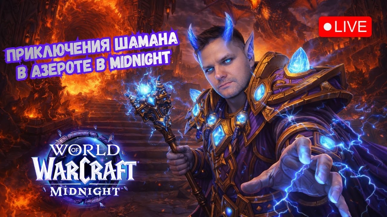 WoW Midnight — Новый аддон | Шаманское путешествие по Азероту