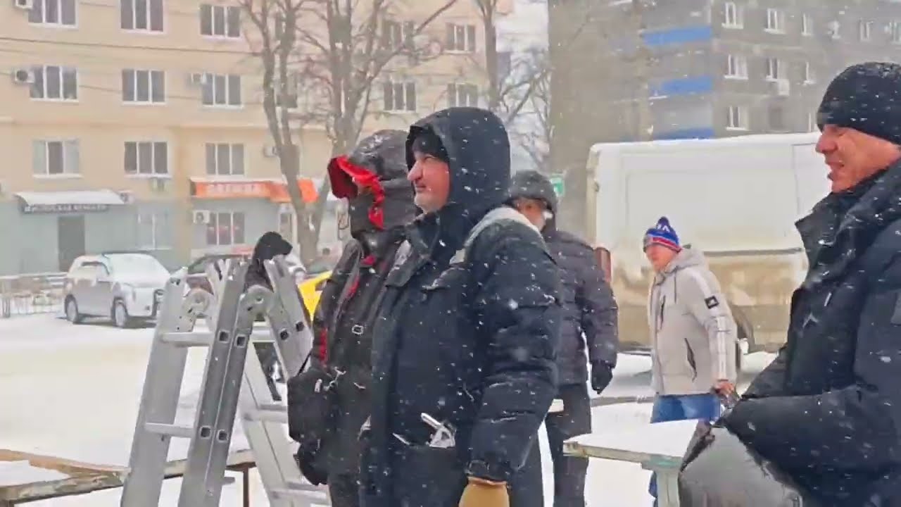 МАРИУПОЛЬ Аномальная ЗИМА МОРОЗЫ Дороги ЗАСЫПАЛО 🏢Ремонт и Жизнь СЕГОДНЯ