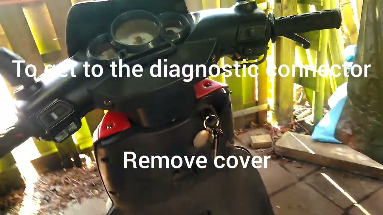 Aprilia SR50 Yolo block rebuild 11; tyre cut?! Morini / Piaggio OBD tool fail.