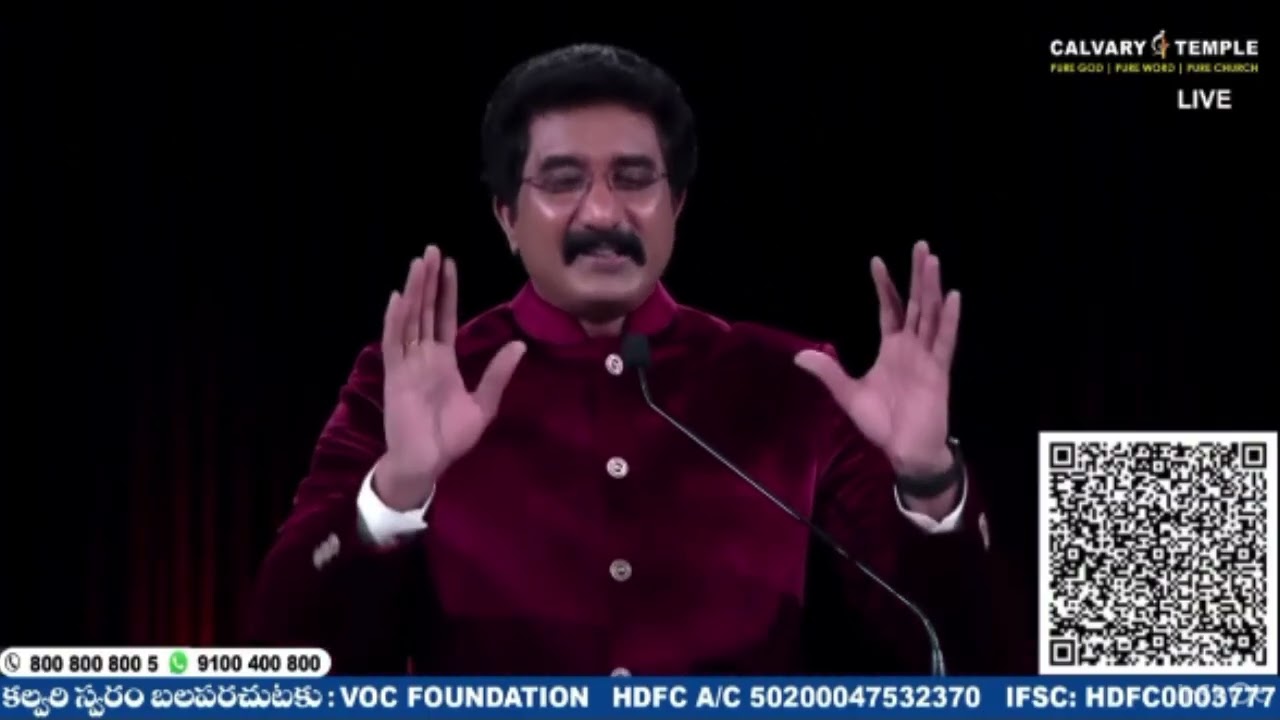✝️💐TODAY'S WORD OF GOD \\ DR SATISH KUMAR BROTHER'S SERMONS #jesusmessagesintelugu #motivation