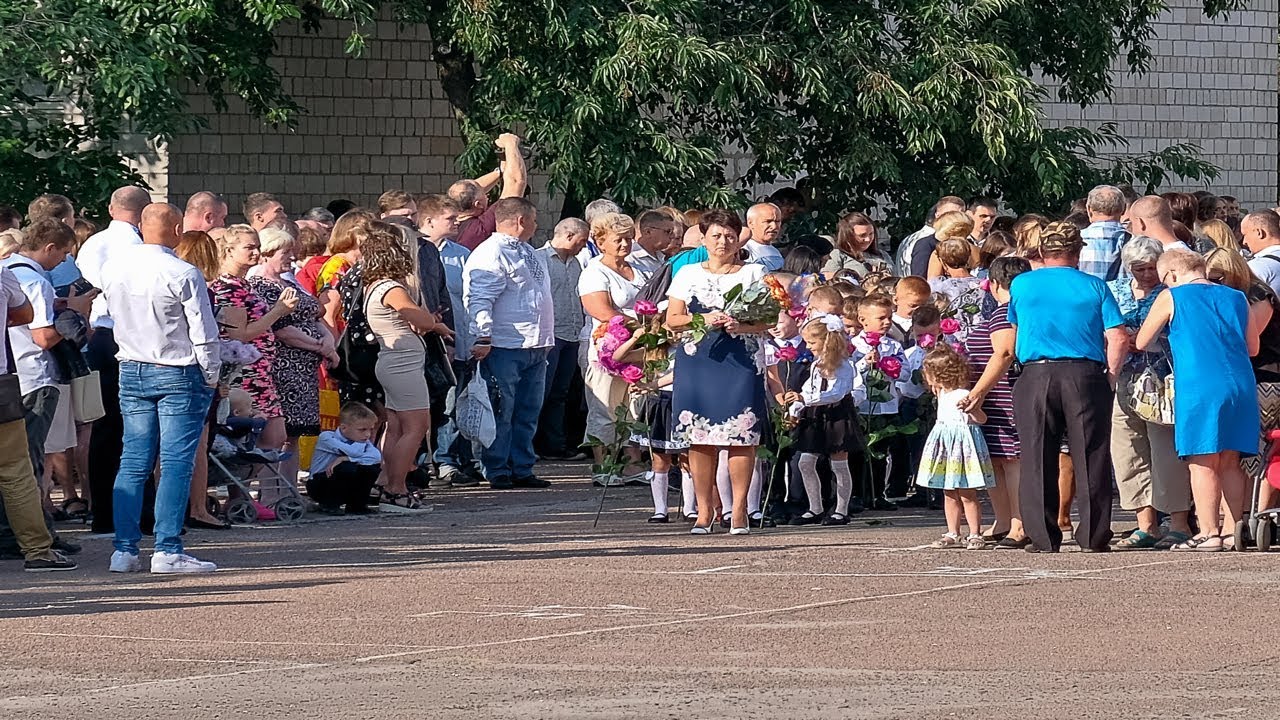 День Знань 2019 у школі №18 селища Коцюбинське (Коцюбинское)