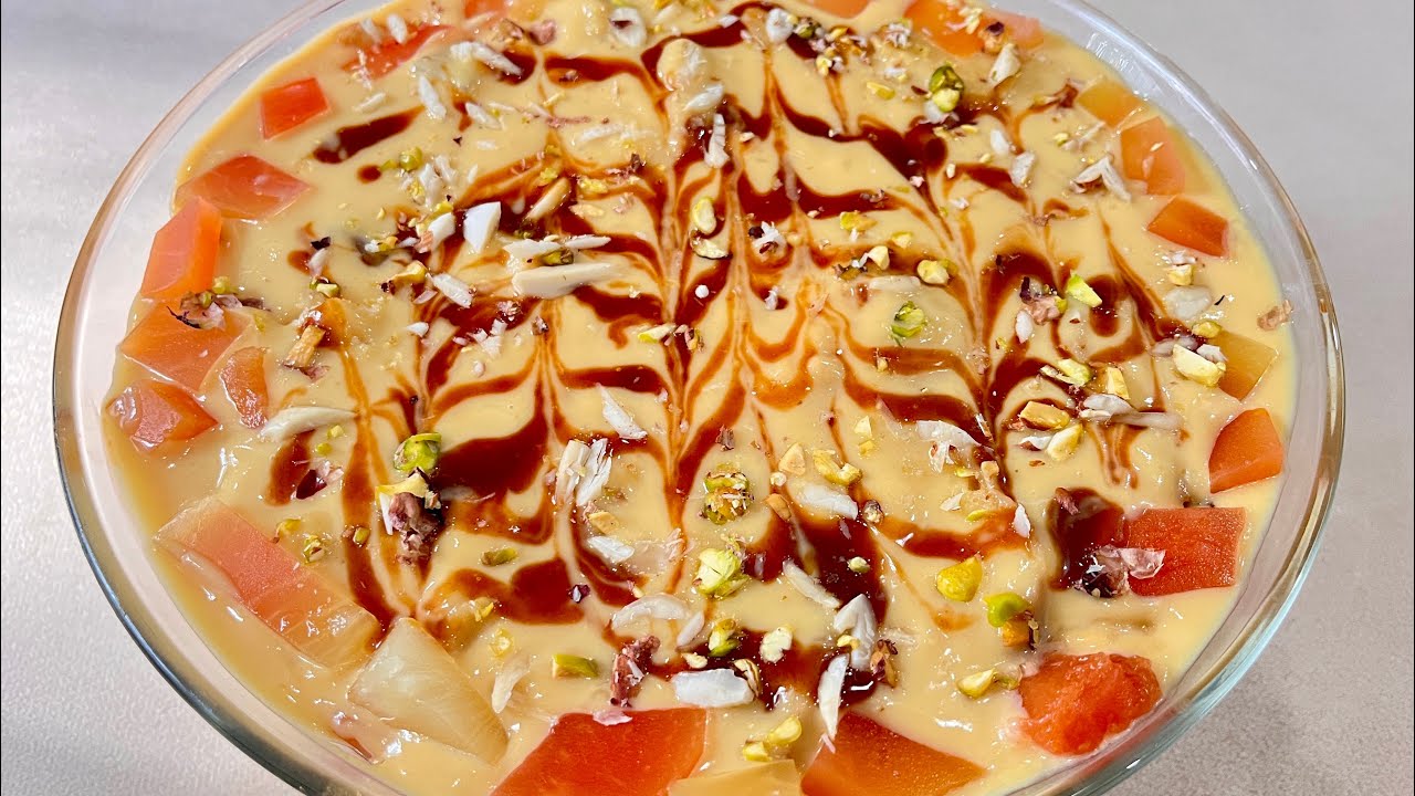 Caramel Custard Trifle Recipe | Custard Trifle Recipe | Eid special dessert | UKK