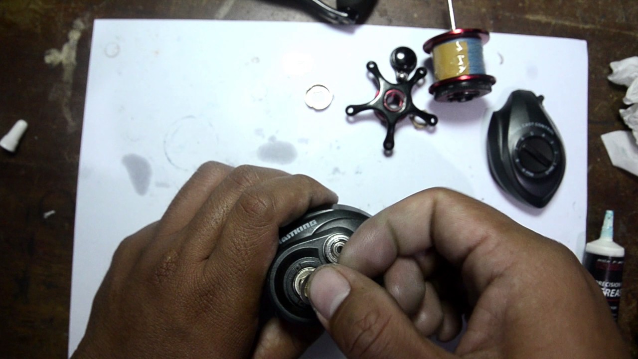 Maintenance Kastking baitcasting reel Part II: Assembly