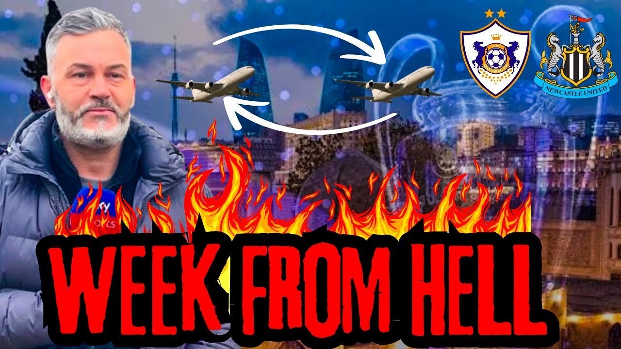 👇🏼 🌊 100 feet BELOW sea level! Newcastle travel FIVE THOUSAND miles to ASIA in Champions League tie!