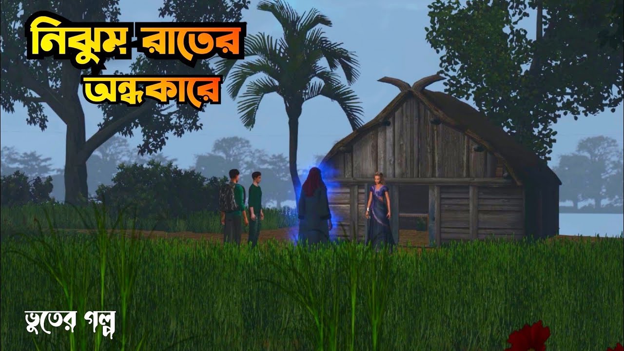 Nijhum Rater ondhokare | নিঝুম রাতের অন্ধকারে|Bhuter horror story|Bhuter Cartoon|Bangla Bhuter galpo