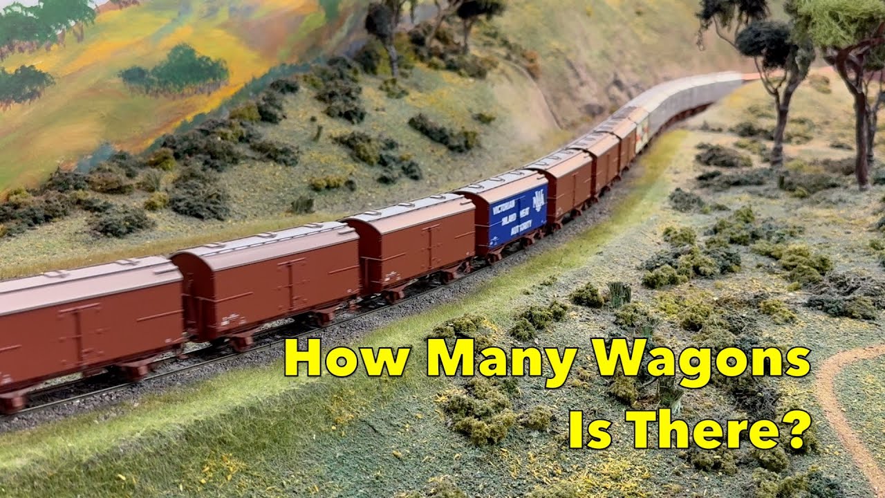 Count How Many Wagons There Are (Including The Caboose)