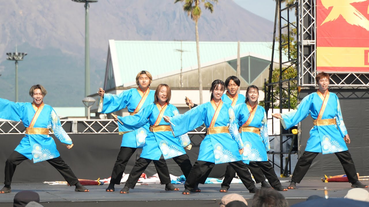 大分大学「獲天」『結』 📍かごしま春祭 大ハンヤ (ウォーターフロントパーク) 2025-04-26T15:36