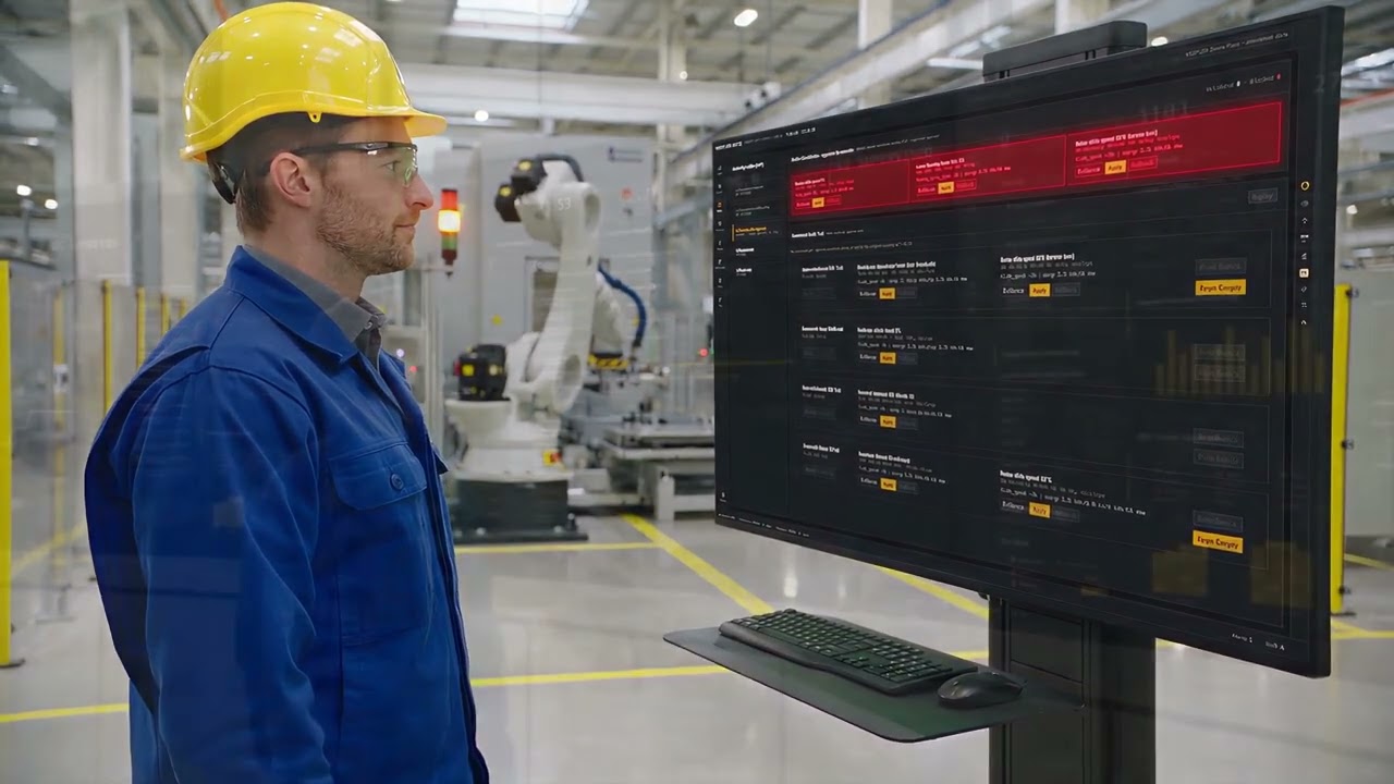 VEXPLOR &mdash; Manufacturing AI Operating System | CES 2027 Film (v7.1)