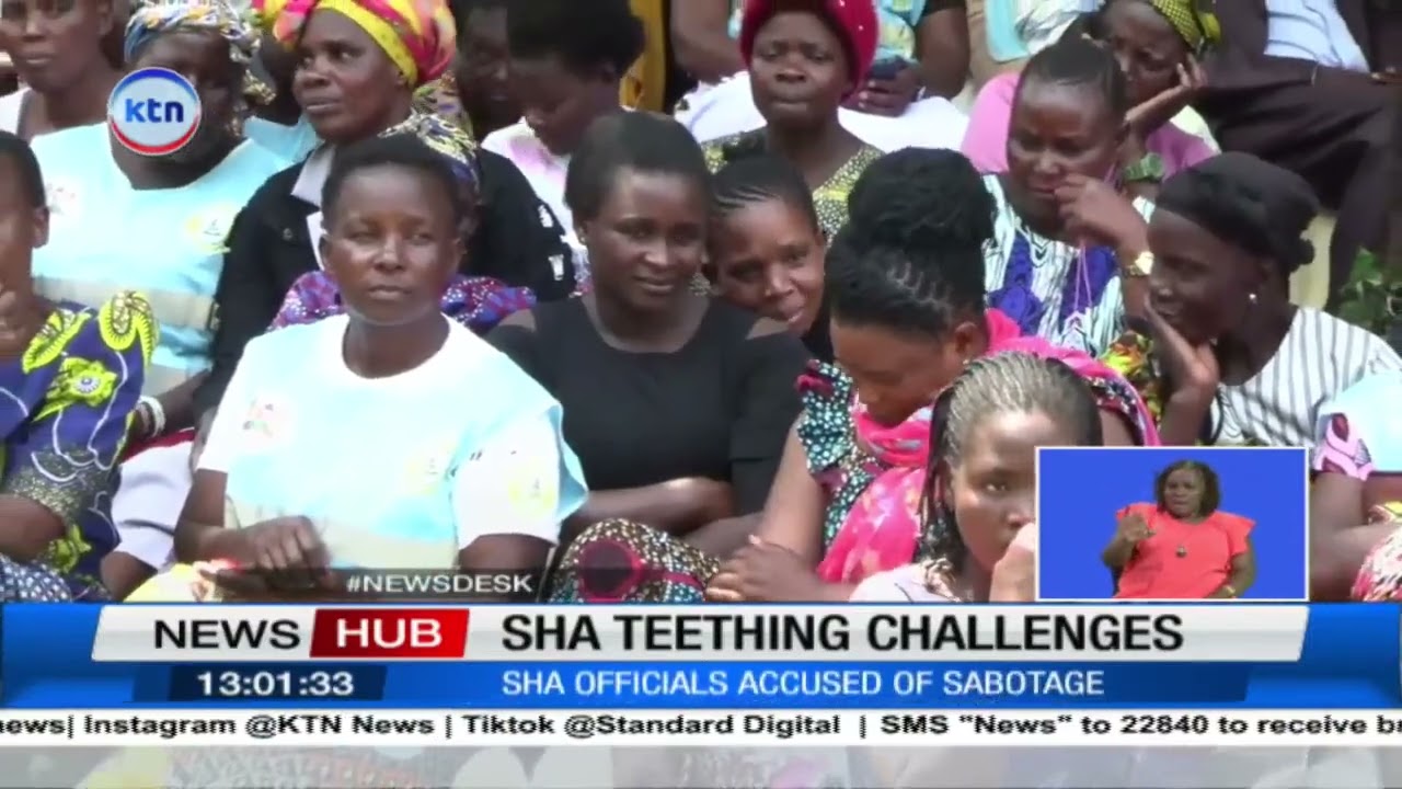 Kuria East MP accuse officials within SHA of sabotaging the programme