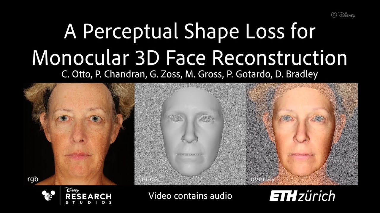 A Perceptual Shape Loss for Monocular 3D Face Reconstruction