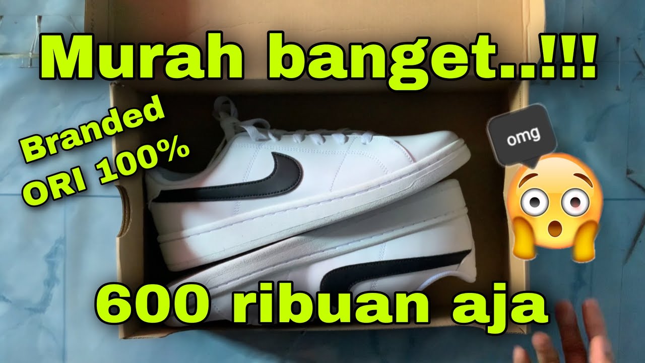 Murah.. Nike Court Royale 2 On Zalora Part 1 (Unboxing Video) Low Budget Shoes