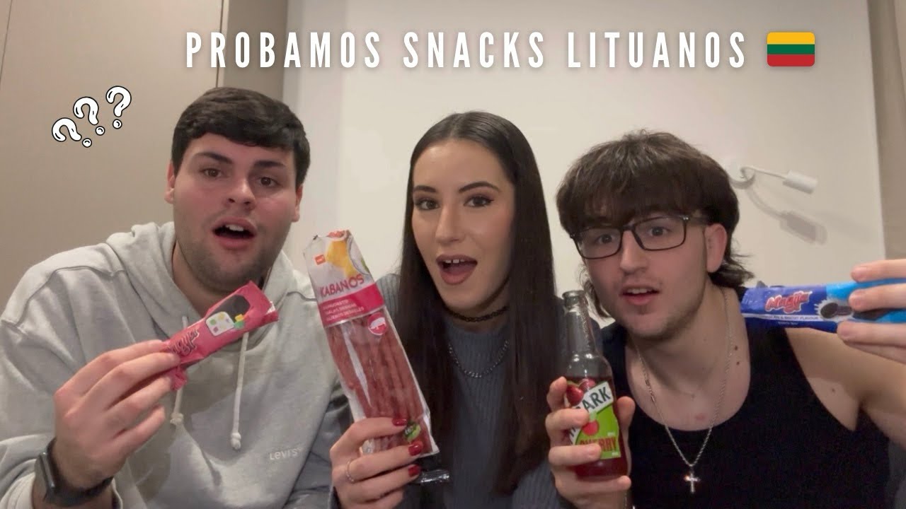 PROBAMOS SNACKS LITUANOS 🇱🇹| Nataplof 