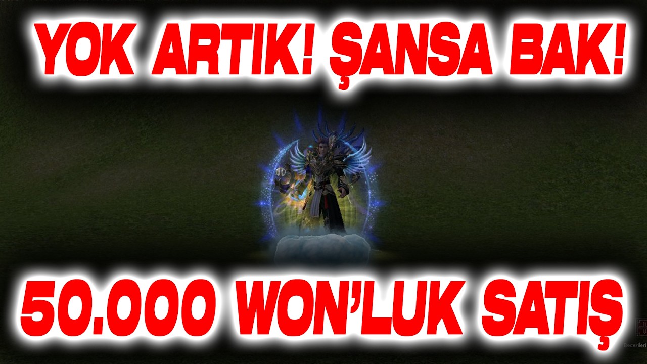 50.000 WON'LUK SATIŞ !! YOK ARTIK ŞANSA BAK !!! METİN2 TR BAGJANAMU