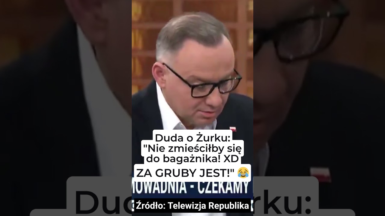 DUDA O ŻURKU: ZA GRUBY JEST! NIE ZMIEŚCI SIĘ DO BAGAŻNIKA! XD