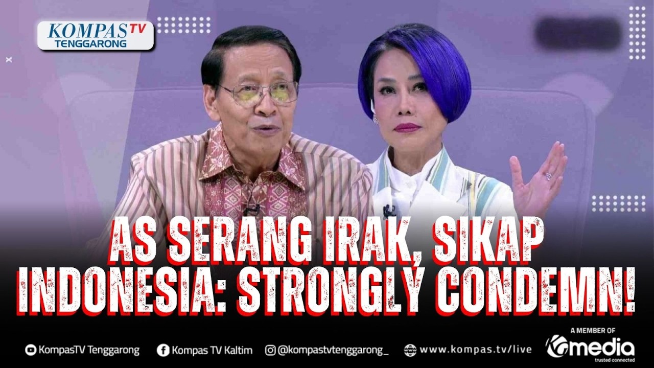 Eks Menlu Hassan Wirajuda Ungkap Sikap Keras Indonesia saat AS Serang Irak： Strongly Condemn!