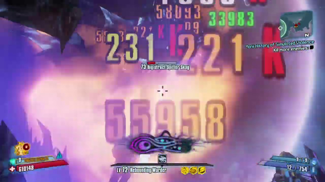 Borderlands 2 Melee Maya vs Digistruct Peak L72