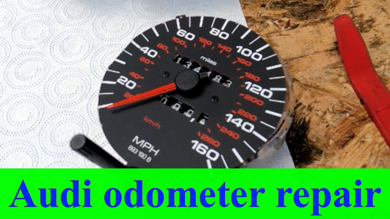 Ремонт одометра Audi. 80, 90, 100, 200, V8