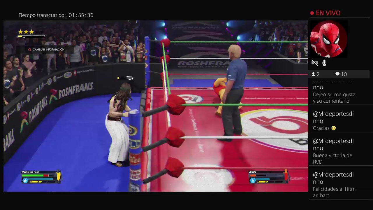 Wwe 2k universo de fantasía