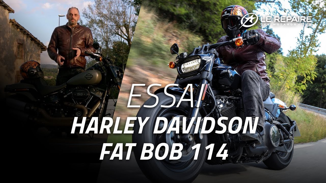 Essai Harley Davidson Fat Bob 114