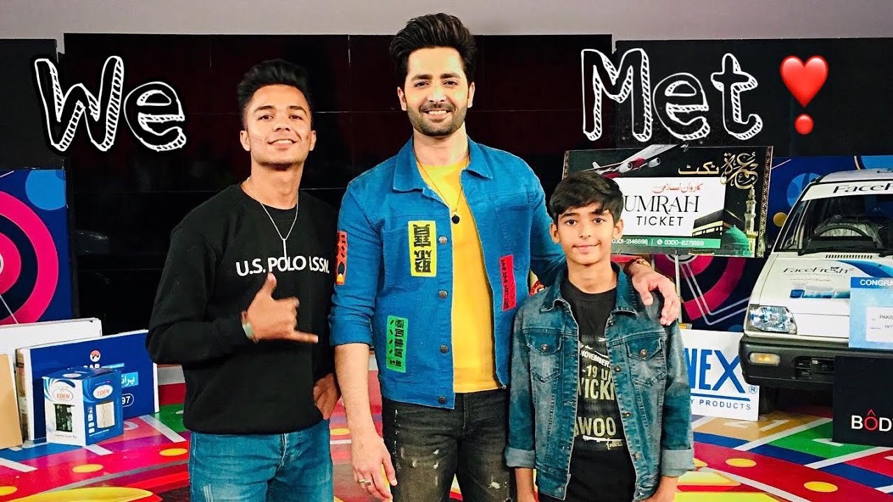We Met Danish Taimoor❣️|| Pakistani Drama Star🌟|| Sharjeel Malik || #danishtaimoor #bolgameshow