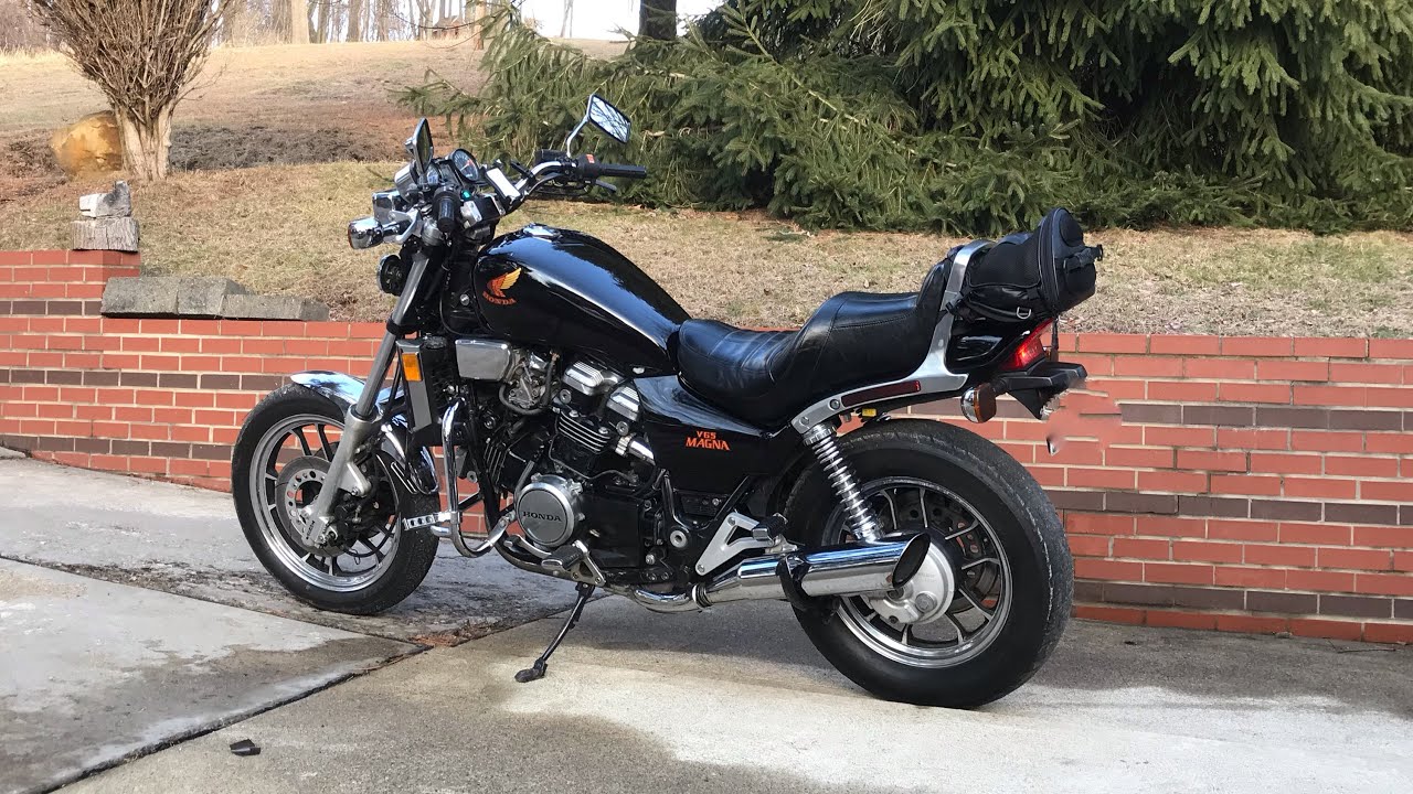 Honda Magna V65 Cold Start | First Ride Of 2021