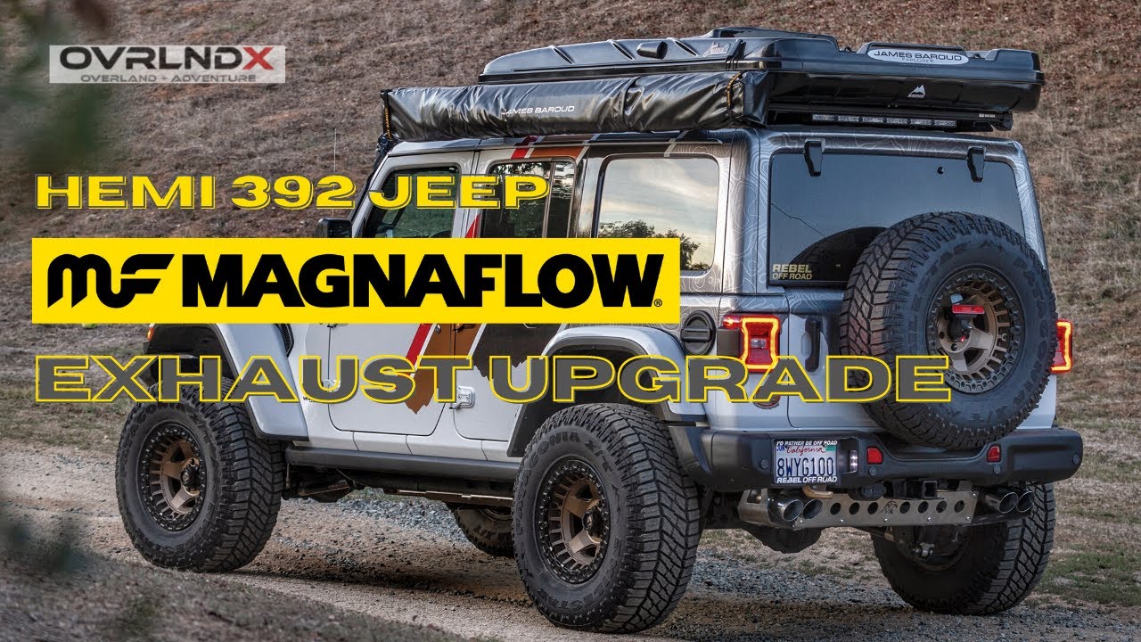 JEEP'S HEMI 392 AMAZING EXHAUST SYSTEM GETS EVEN BETTER! MAGNAFLOW'S AFTERMARKET EXHAUST