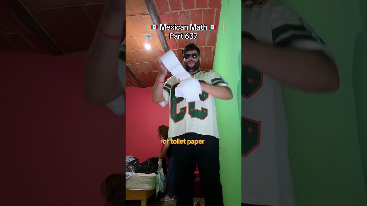 Мексиканская математика 🇲🇽 | Часть 637 | Всегда носите с собой туалетную бумагу в Мексике 😂 #мекс...