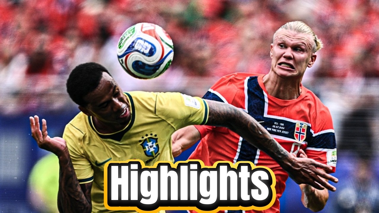 Brazil vs Norway Extended Highlights / All Goals