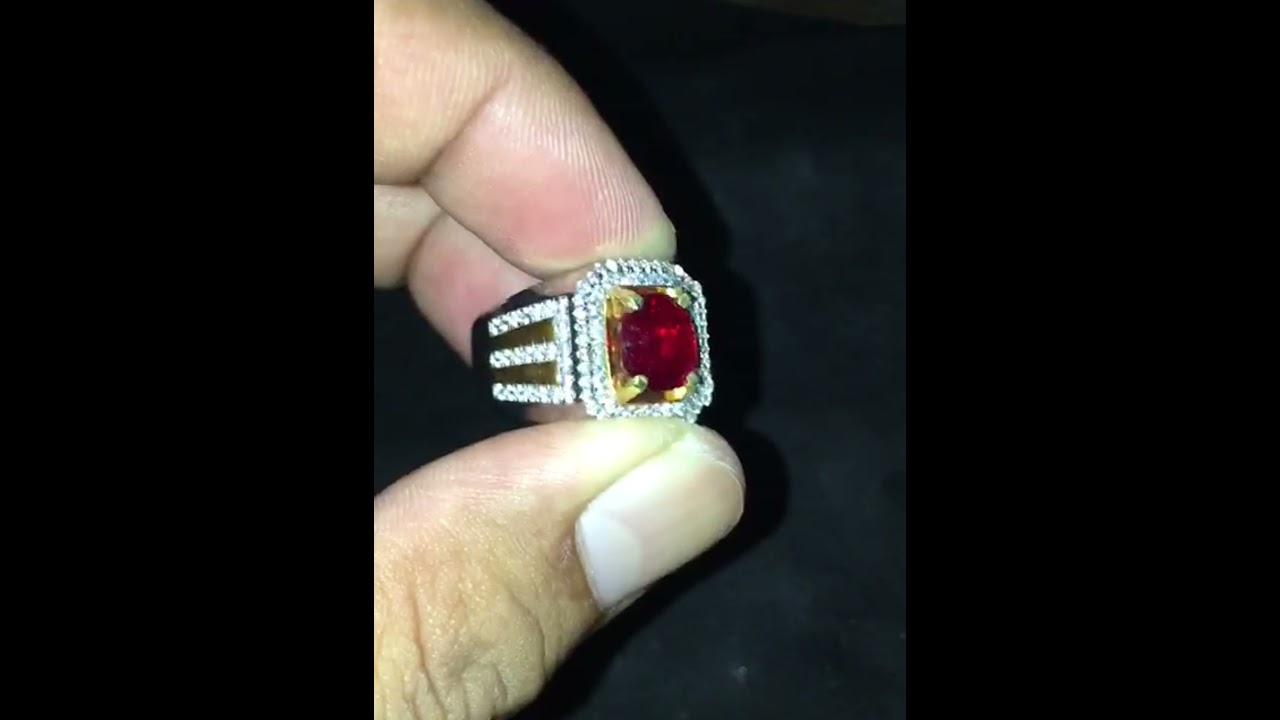 Batu permata sultan .Ruby Birma pigeon Blood warna istimewa pedas