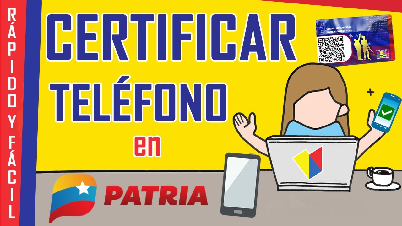 Como CERTIFICAR Teléfono en el SISTEMA PATRIA 👉【✔️ Clavemóvil】