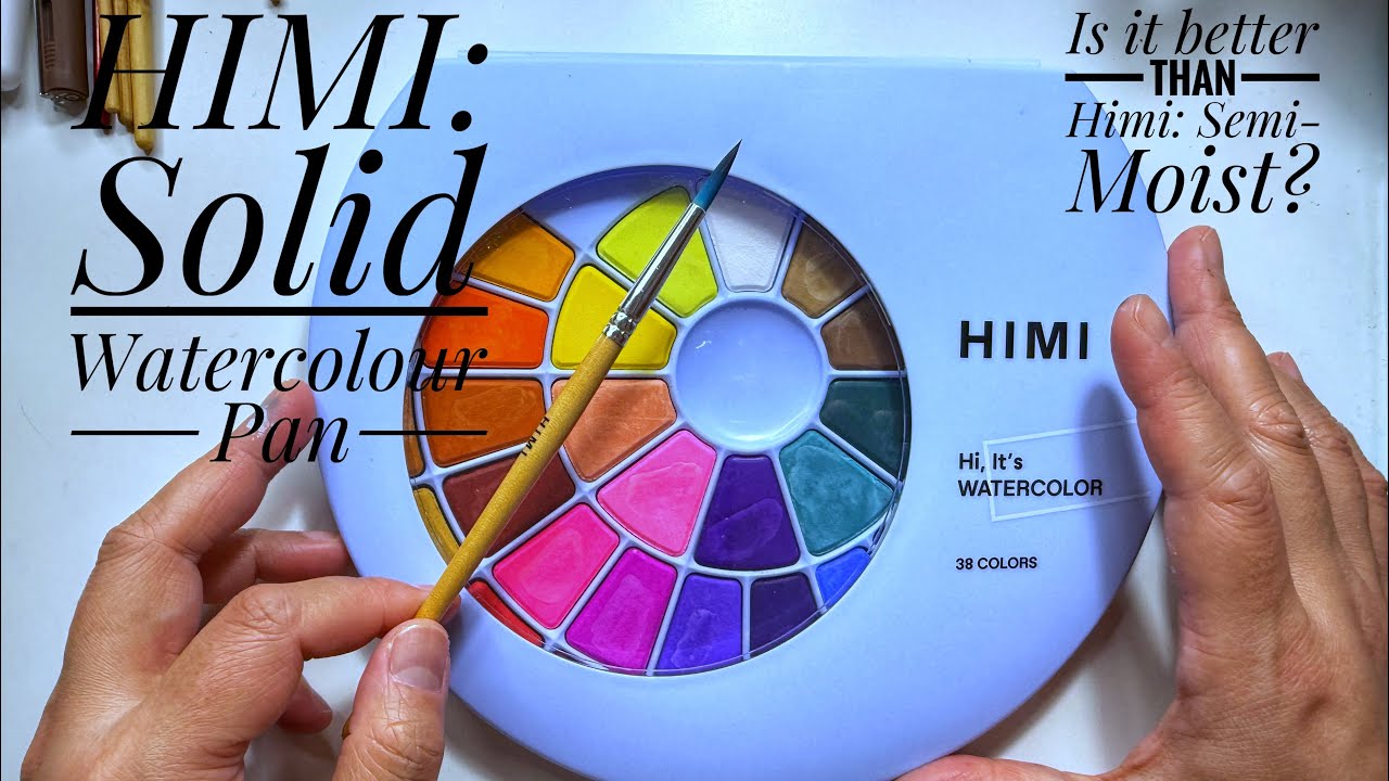 Himi: Solid Watercolour Pan Review