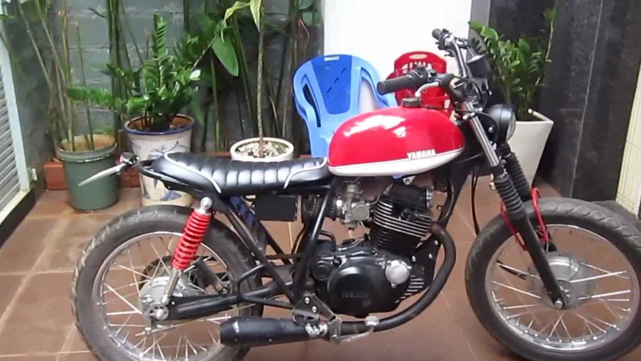 Yamaha sr250 tracker
