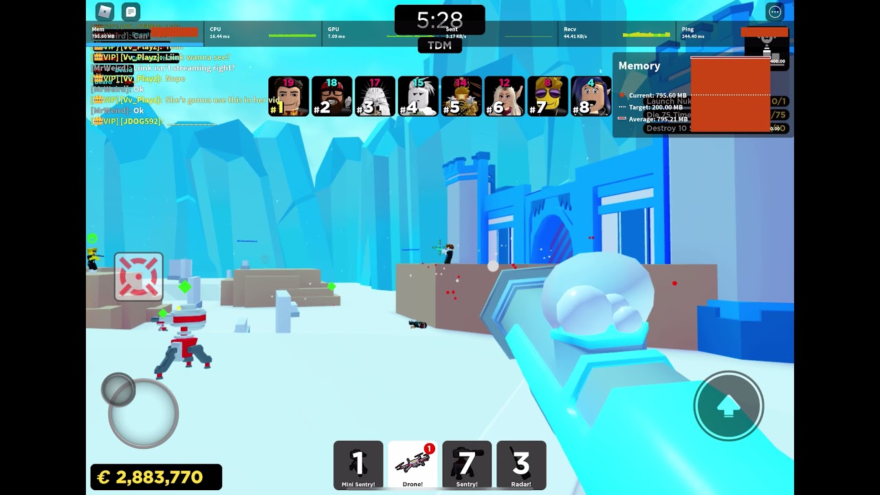 Roblox big paintball 🎆fireworks with Not_link,Caleb and Anynha🎇