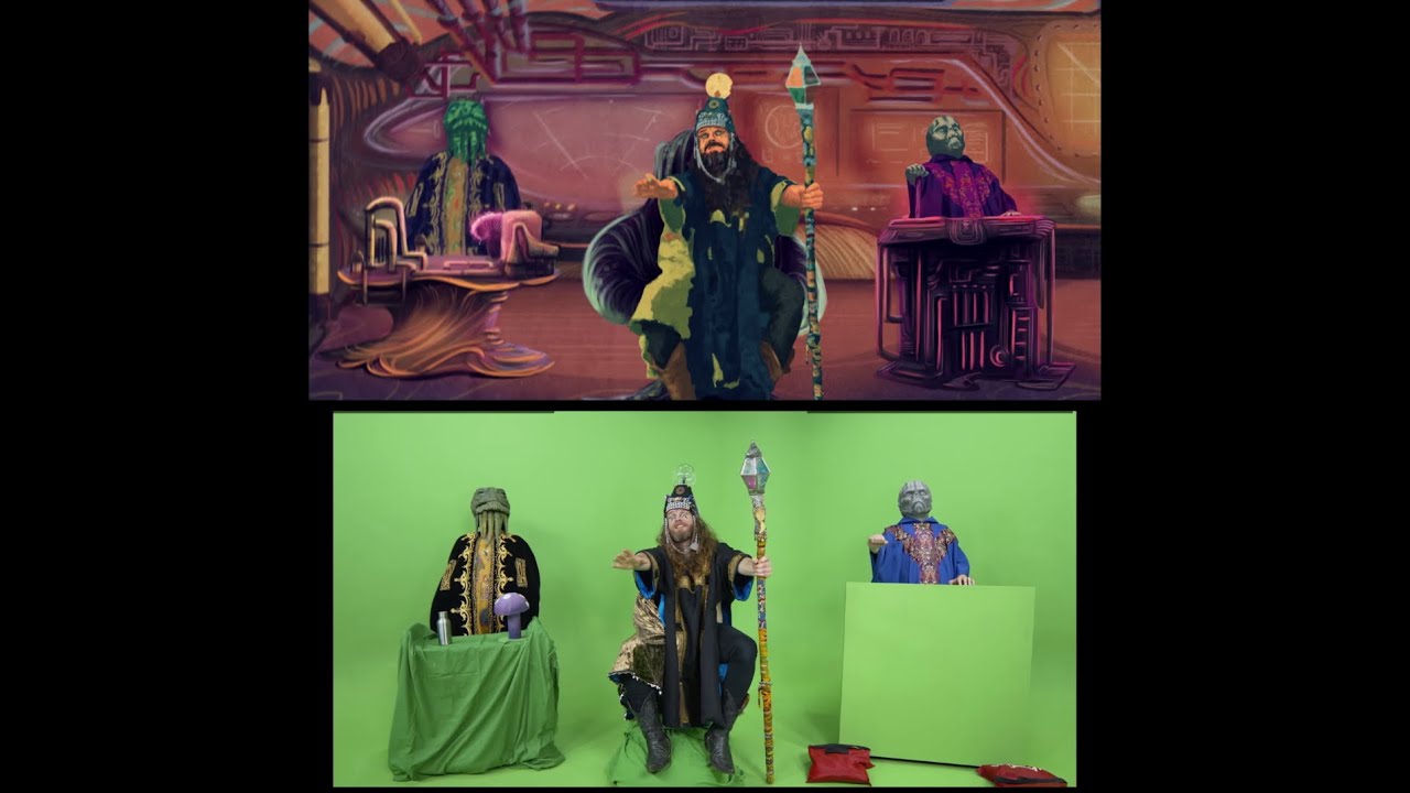 VFX Comparison - HENGE - Mushroom One Music Video BTS