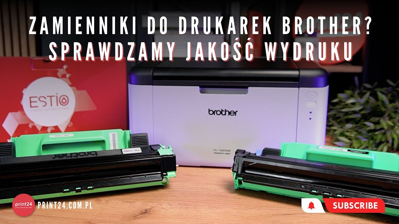🤑Czy warto kupić zamiennik do drukarki Brother? Sprawdzamy jakość druku na przykładzie HL-1223WE
