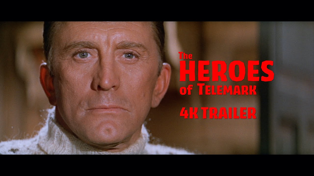 THE HEROES OF TELEMARK Vintage 4K Trailer (1965) Kirk Douglas, Richard Harris