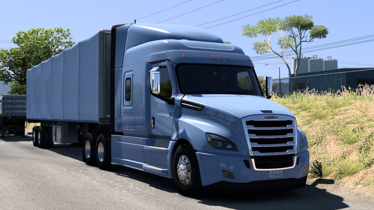ATS (1.56) Freightliner Cascadia 2019 Fresno - Stockton
